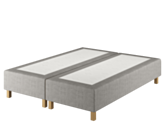Boxspring Forbes Merlot Gris - 160x200 cm