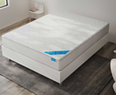 Lit German Confort Blanc - 160x200 cm