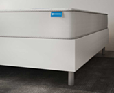 Lit German Confort Blanc  - 90x190 cm