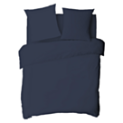 Taie d'oreiller satin Marine - 50x70 cm