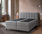 Lit Coffre Omega Gris - 180x200 cm