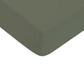 Drap-housse Coton Kaki Bonnet 25 - 160x200 cm
