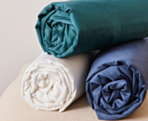 Drap-housse Coton Bleu Bonnet 30 - 120x200 cm