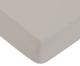 Drap-housse Percale Gris Clair Bonnet 35 - 180x200 cm