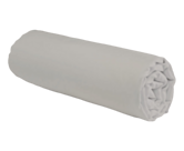 Drap-housse Percale Gris Clair Bonnet 35 - 140x200 cm