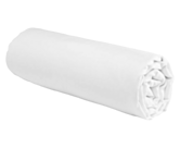 Drap-housse Satin Blanc Bonnet 35 - 140x200 cm