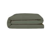 Housse de couette Coton Kaki - 240x260 cm