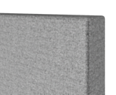 Tête de lit Kahaia Page Ashgrey 120 - H100 cm