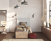 Tête de lit Kahaia Page Ashgrey 90 - H100 cm