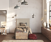 Tête de lit Kahaia Nika Beige 80 - H120 cm