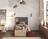 Tête de lit Kalmia Gris 90 - H100 cm