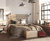 Tête de lit Kalmia Taupe 180 - H100 cm