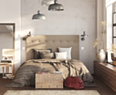 Tête de lit Kalmia Taupe 100 - H120 cm