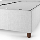 Lit Coffre Alpha Gris clair - 160x200 cm