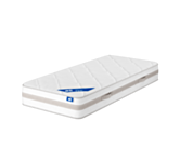 Matelas Ressorts ensachés Aerovisco à mémoire de forme 120x190 cm 
