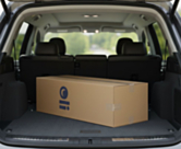 Matelas Essential Oli livré roulé en carton – livraison express facile à transporter dans un coffre de voiture