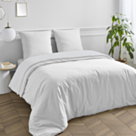 Drap-housse Percale Blanc Bonnet 35 - 140x200 cm