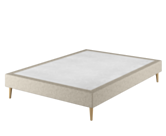 Sommier Tapissier Calla Deco Beige - 160x200 cm