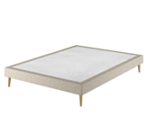 Sommier Tapissier Cirse Deco Beige - 140X190 cm