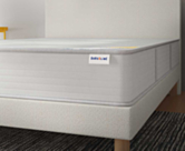 Sommier Tapissier Cirse Deco Boucle Blanc - 180x200 cm