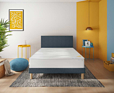 Sommier Tapissier Cirse Deco Bleu - 140x190 cm