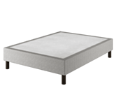 Sommier Tapissier Cronos Ashgrey - 140x190 cm