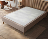 Sommier Tapissier Cronos Taupe - 140x200 cm
