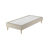 Sommier Tapissier Calla Deco Beige - 90x190 cm