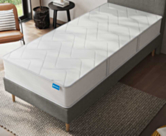 Sommier Tapissier Calla Deco Gris - 140x190 cm