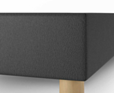Sommier Tapissier Calla Deco Noir - 70x190 cm