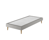 Ensemble Adam / Cirse Deco Anthracite - 90x200 cm