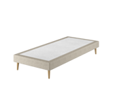 Sommier Tapissier Cirse Deco Beige - 120X190 cm