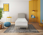 Sommier Tapissier Cirse Deco Beige - 90X200 cm