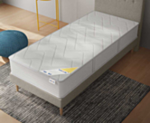 Sommier Tapissier Cirse Deco Beige - 70x190 cm