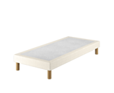Sommier Tapissier Cirse Deco Boucle Blanc - 80x200 cm