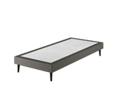 Sommier Tapissier Cirse Deco Gris - 70x200 cm