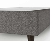 Sommier Tapissier Cirse Deco Gris - 140x200 cm