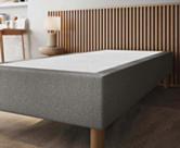 Sommier Tapissier Cronos Gris - 90x200 cm