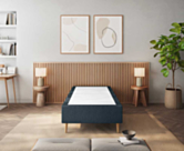 Sommier Tapissier Cronos Bleu - 70x190 cm
