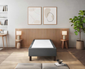 Sommier Tapissier Cronos Noir - 70x190 cm