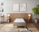 Sommier Tapissier Cronos Taupe - 70x200 cm