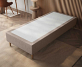 Sommier Tapissier Cronos Taupe - 90x190 cm