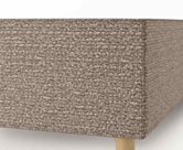 Sommier Tapissier Cronos Taupe - 90x190 cm