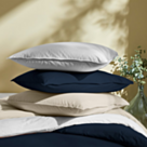 Taie d'oreiller satin Beige - 50x70 cm