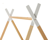 Lit tipi sacha 60x120 cm 
lit cabane 
Lit enfant 
Lit bébé 