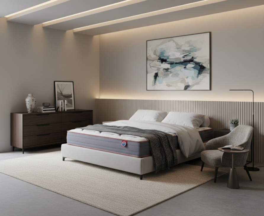 Matelas Merinos - Marinière iconique - 180x200 cm
