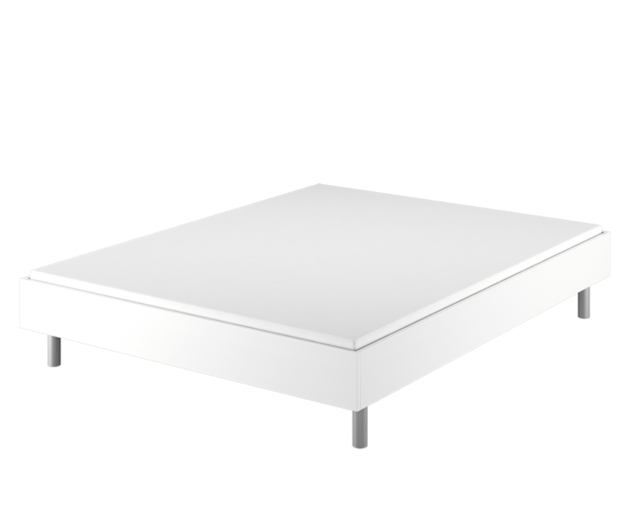 Lit German Blanc - 160x200 cm