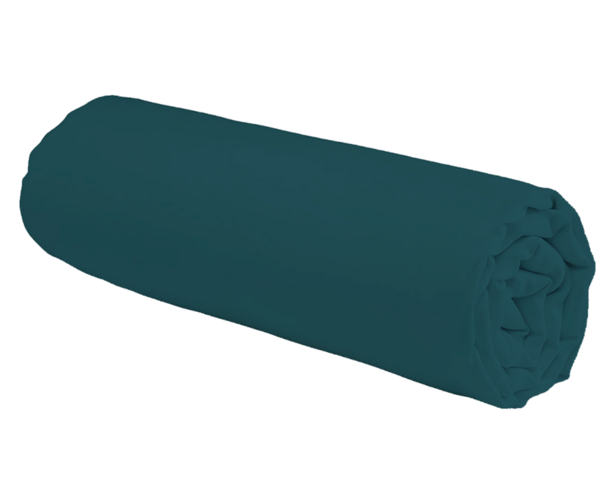 Drap-housse Coton Petrole Bonnet 30 - 90x190 cm