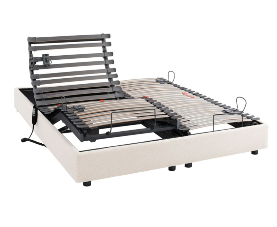 Sommier Sommeil Plus blanc- 180X200 cm