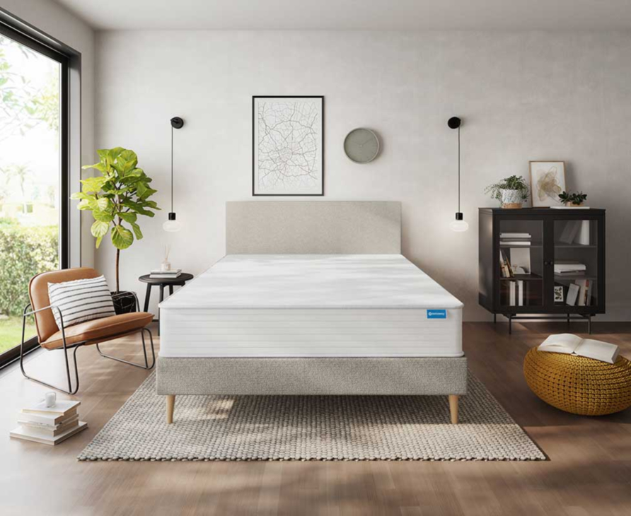 Sommier Tapissier Calla Deco Beige - 160x200 cm